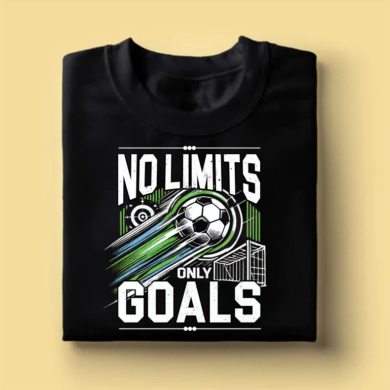 No Limits, Only Goals Graphic Tee