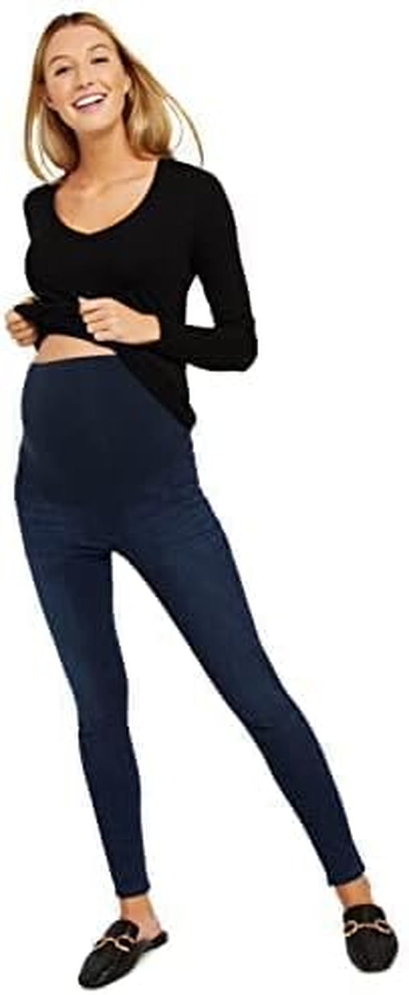 Maternity Over The Belly Skinny Ankle Length Jeans