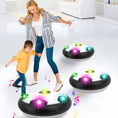 Hover Soccer Ball Toy with LED Lights: Indoor & Outdoor Interactive Sports Game for Kids - Perfect Gift for Boys