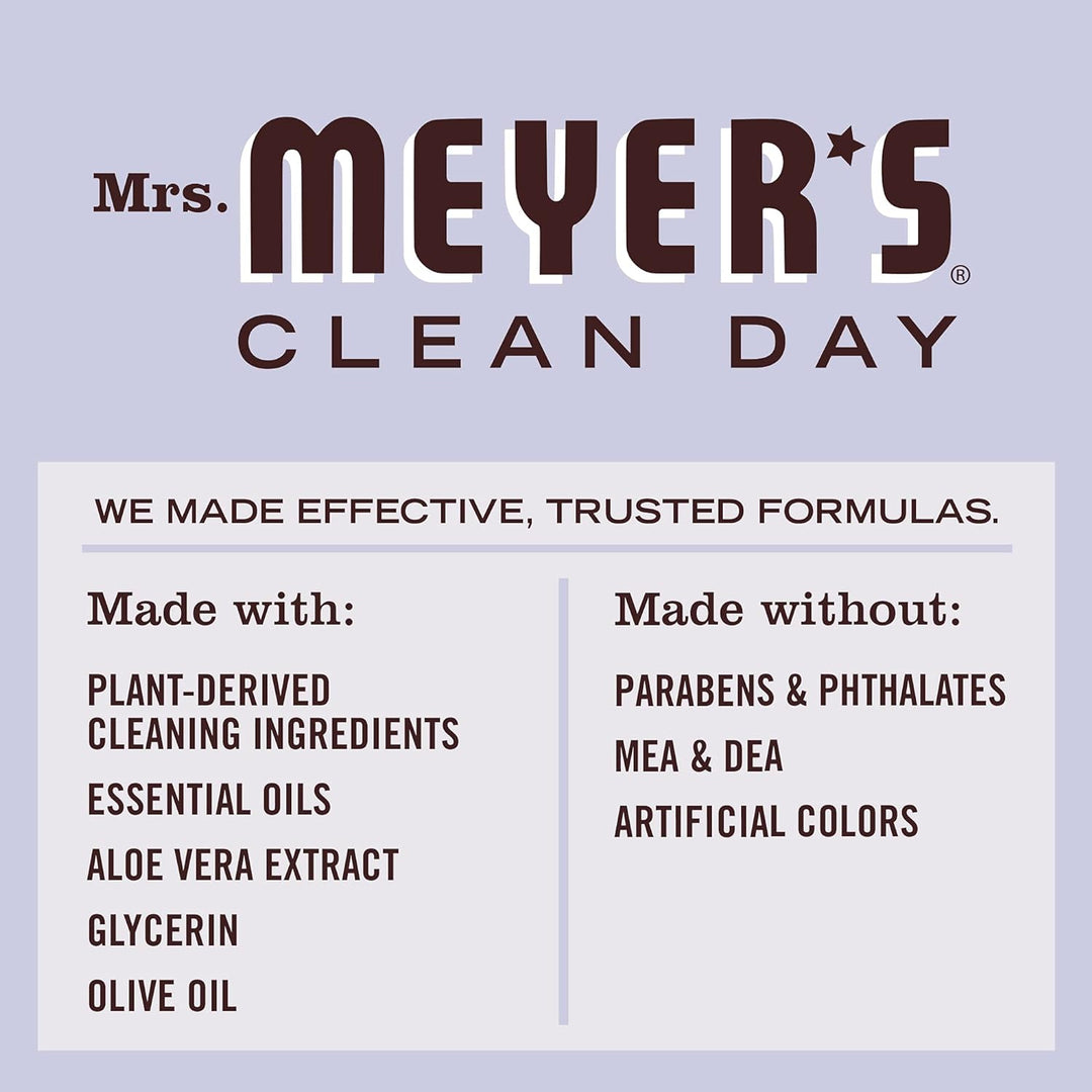 Mrs. Meyer'S Hand Soap, Made with Essential Oils, Biodegradable Formula, Lavender, 12.5 Fl. Oz