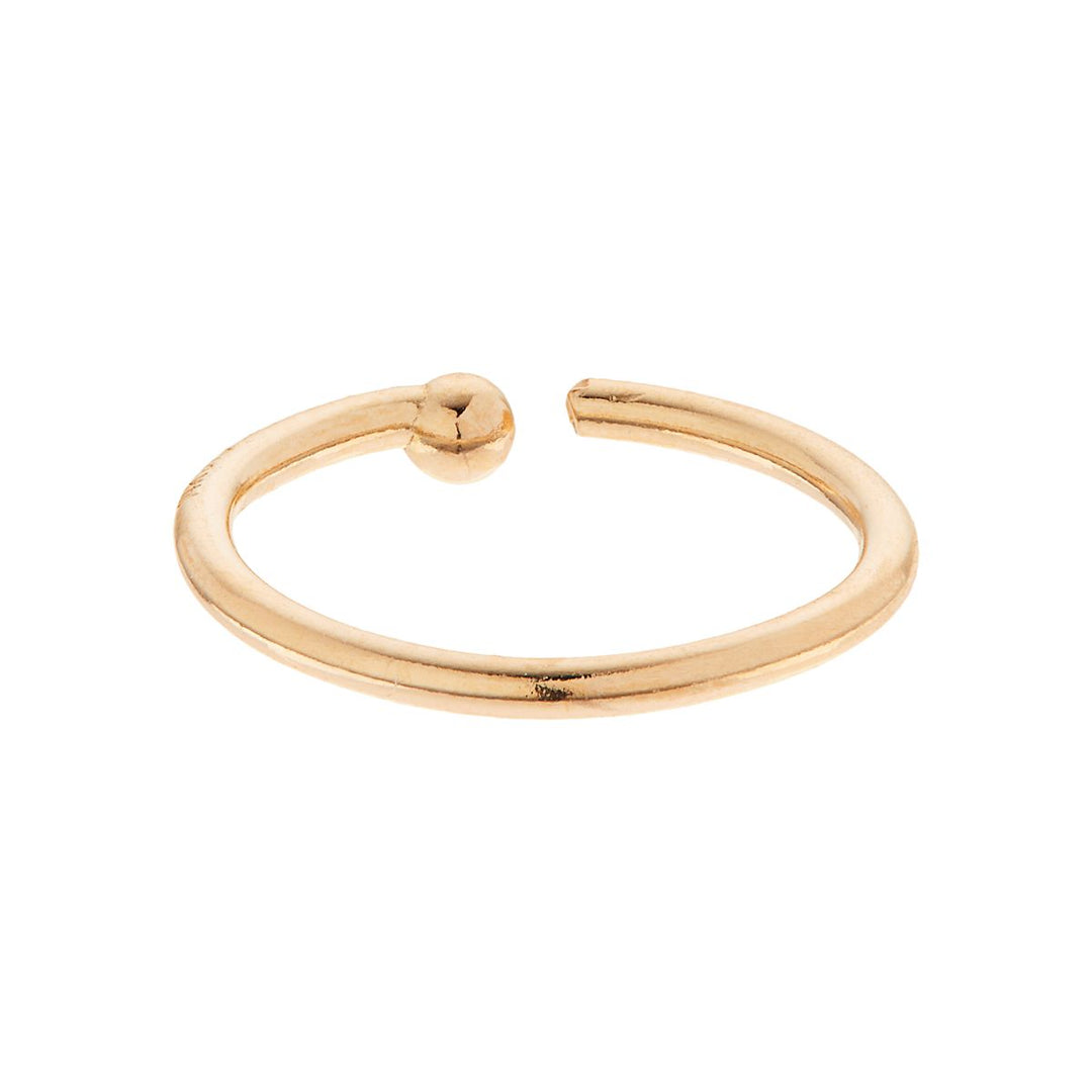 10k Gold Nose Hoop