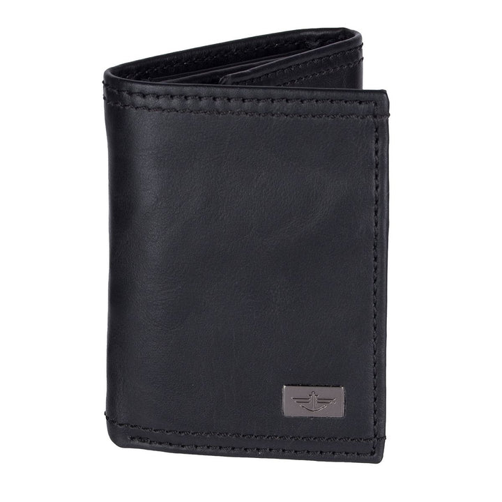 Men's RFID-Blocking Extra-Capacity Trifold Wallet