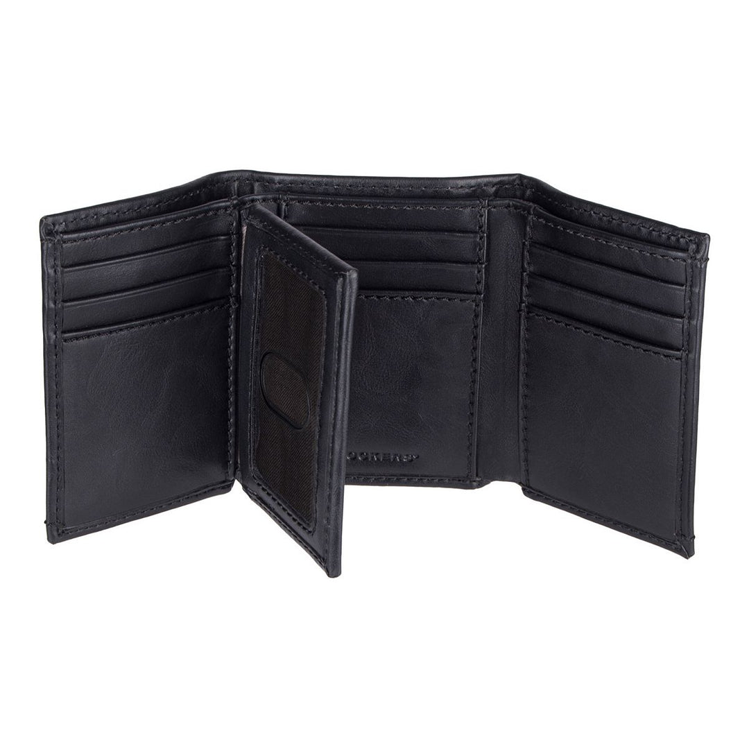 Men's RFID-Blocking Extra-Capacity Trifold Wallet