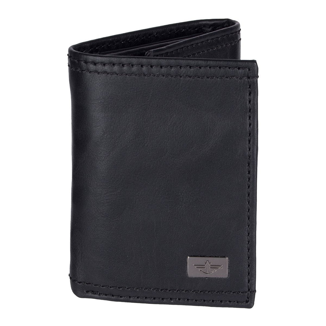 Men's RFID-Blocking Extra-Capacity Trifold Wallet