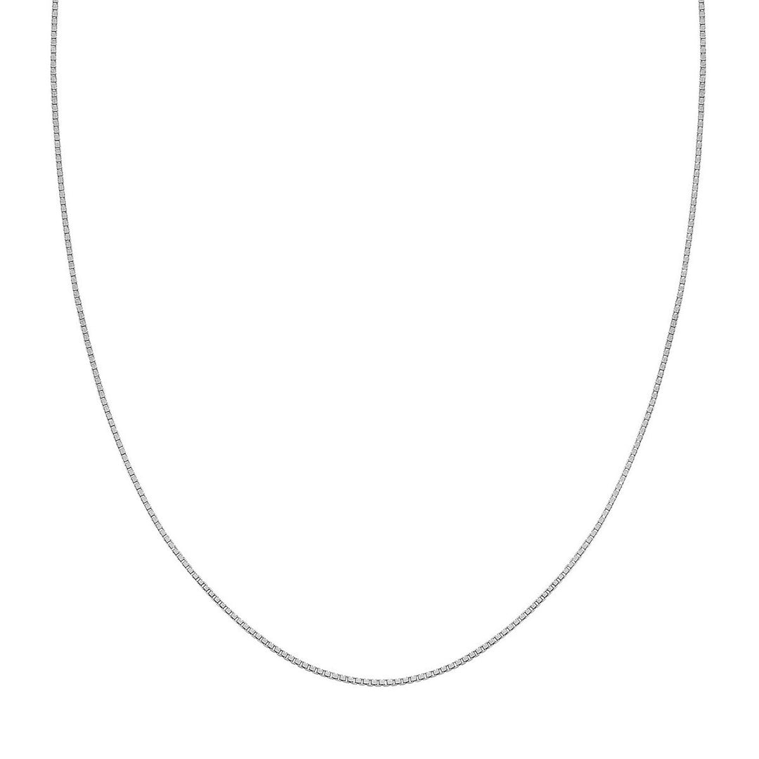 Sterling Silver Box Chain Necklace