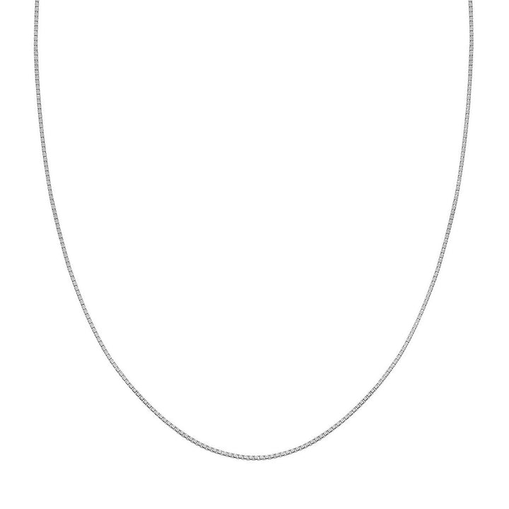 Sterling Silver Box Chain Necklace