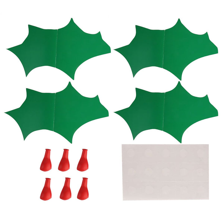 Holly Balloon Decoration Kit