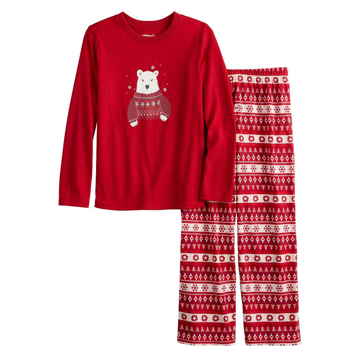 Christmas Spirit Top & Pants Pajama Collection