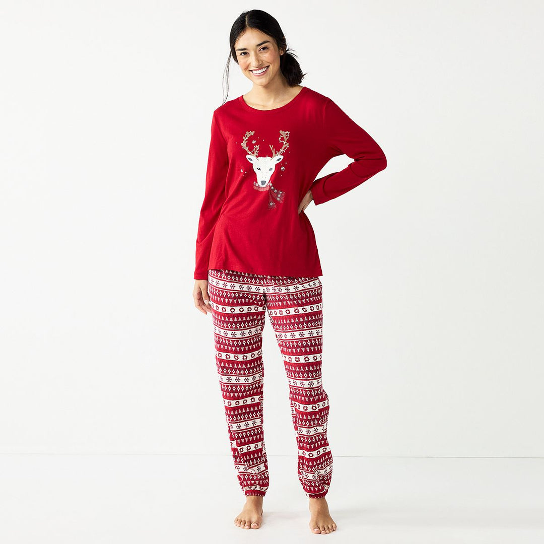 Christmas Spirit Top & Pants Pajama Collection