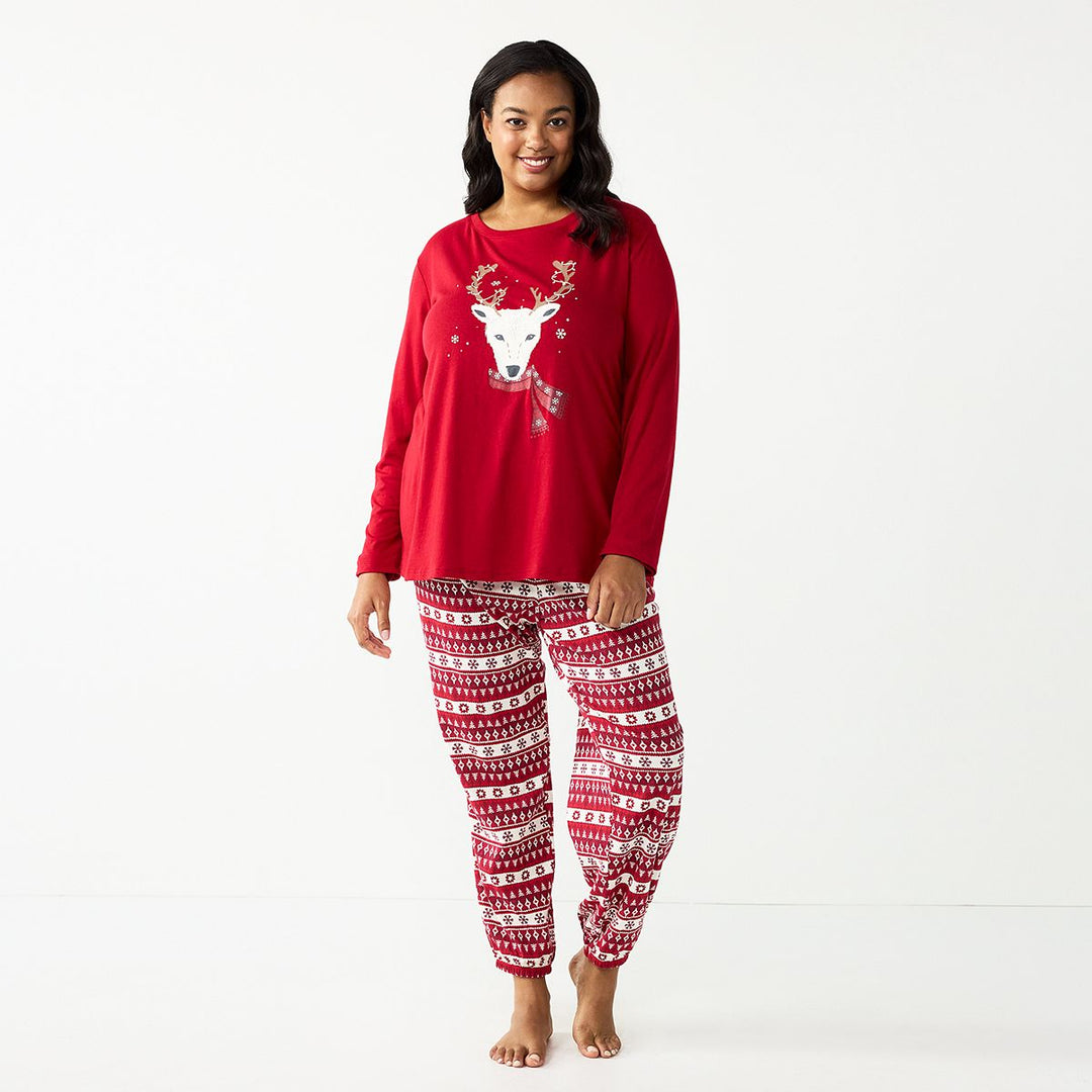 Christmas Spirit Top & Pants Pajama Collection