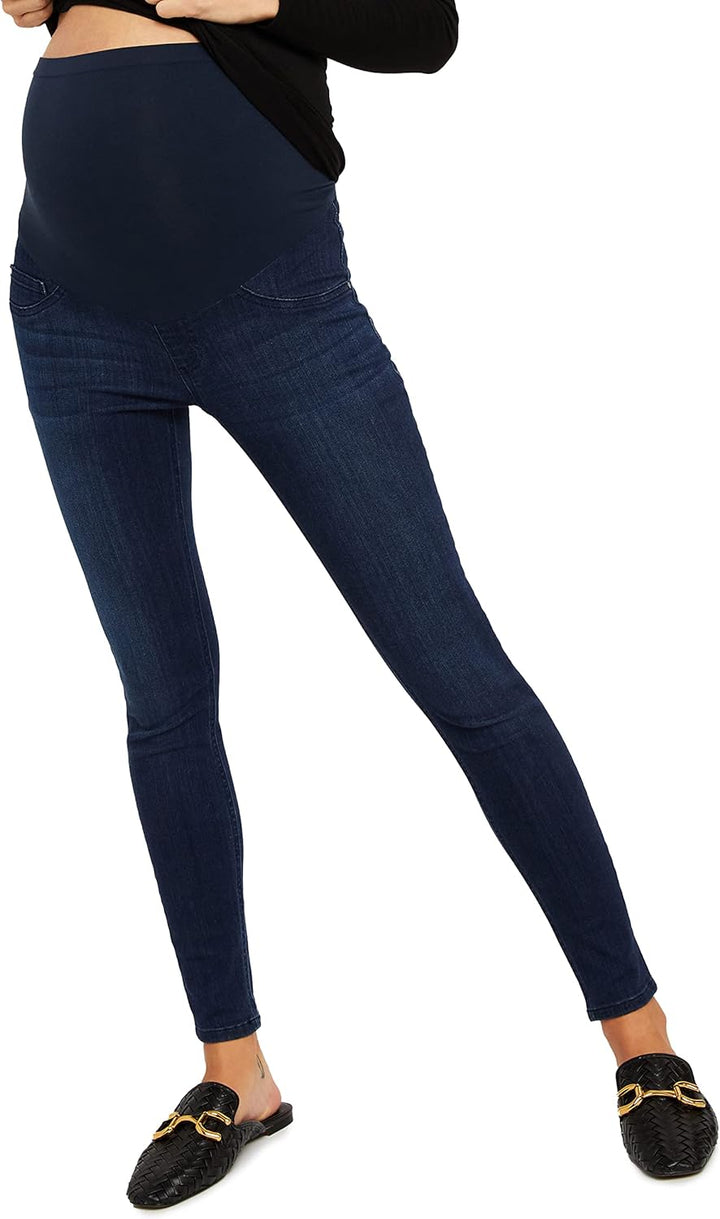 Maternity Over The Belly Skinny Ankle Length Jeans