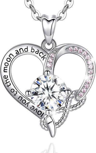  Sterling Silver Infinity Heart Jewelry 