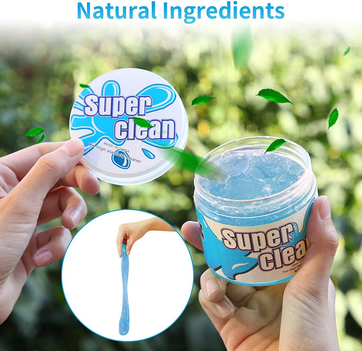 Cleaning Gel Universal Car Dust Cleaning Gel Cleaner for Car Interior Cleaner Keyboard Cleaning Auto Putty Universal Car Dust Remover Slime Gel 2 Pack