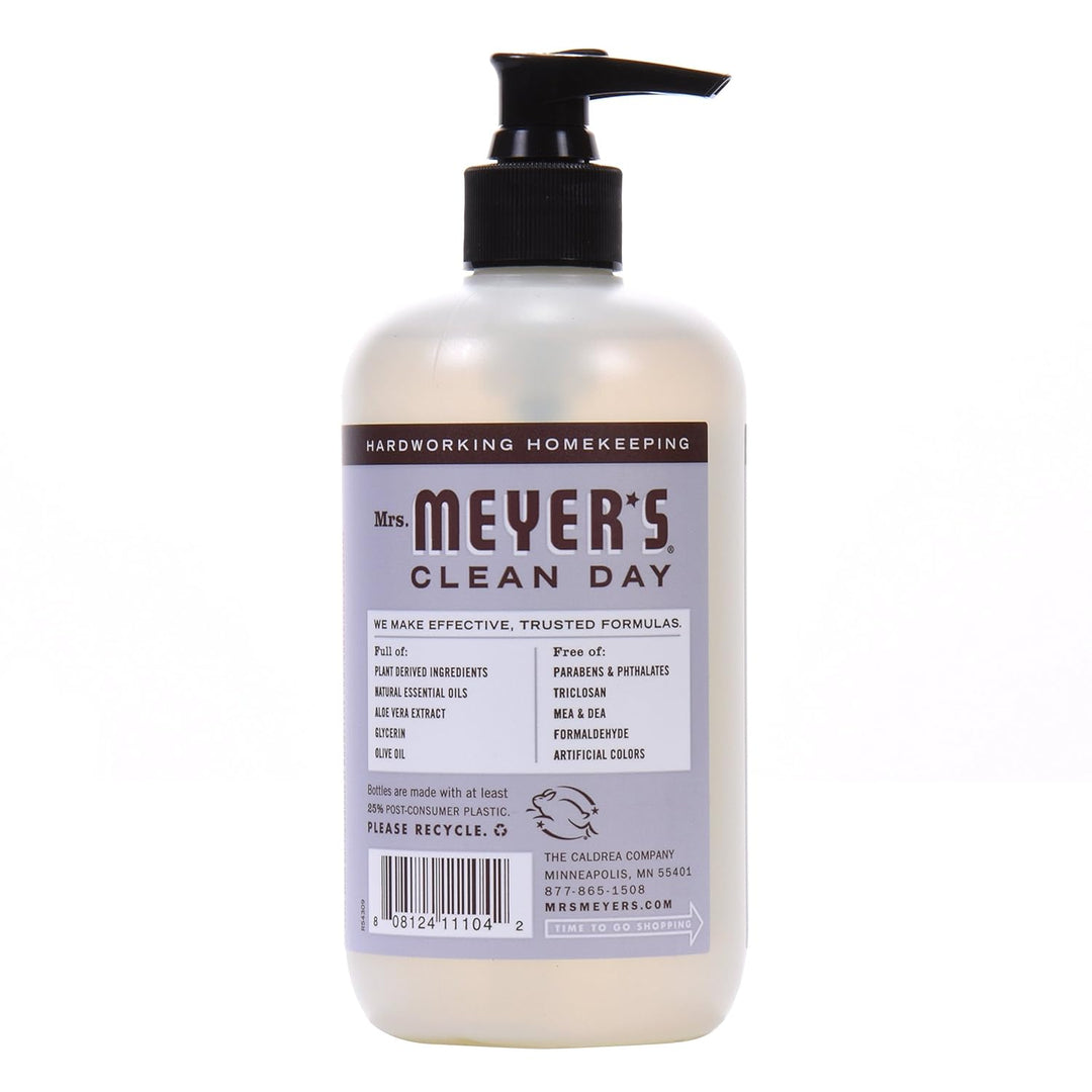 Mrs. Meyer'S Hand Soap, Made with Essential Oils, Biodegradable Formula, Lavender, 12.5 Fl. Oz