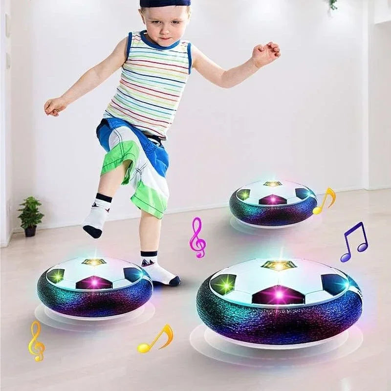 Hover Soccer Ball Toy with LED Lights: Indoor & Outdoor Interactive Sports Game for Kids - Perfect Gift for Boys