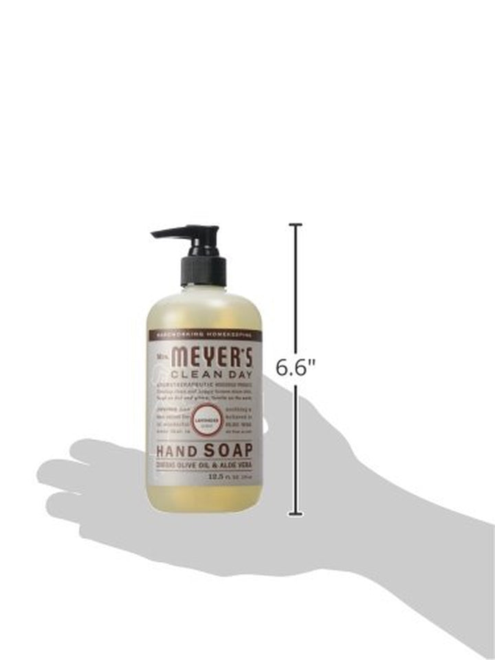 Mrs. Meyer'S Hand Soap, Made with Essential Oils, Biodegradable Formula, Lavender, 12.5 Fl. Oz