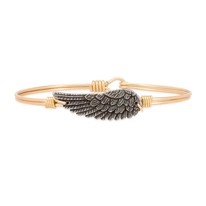 Luca + Danni Angel Wing Bangle Bracelet