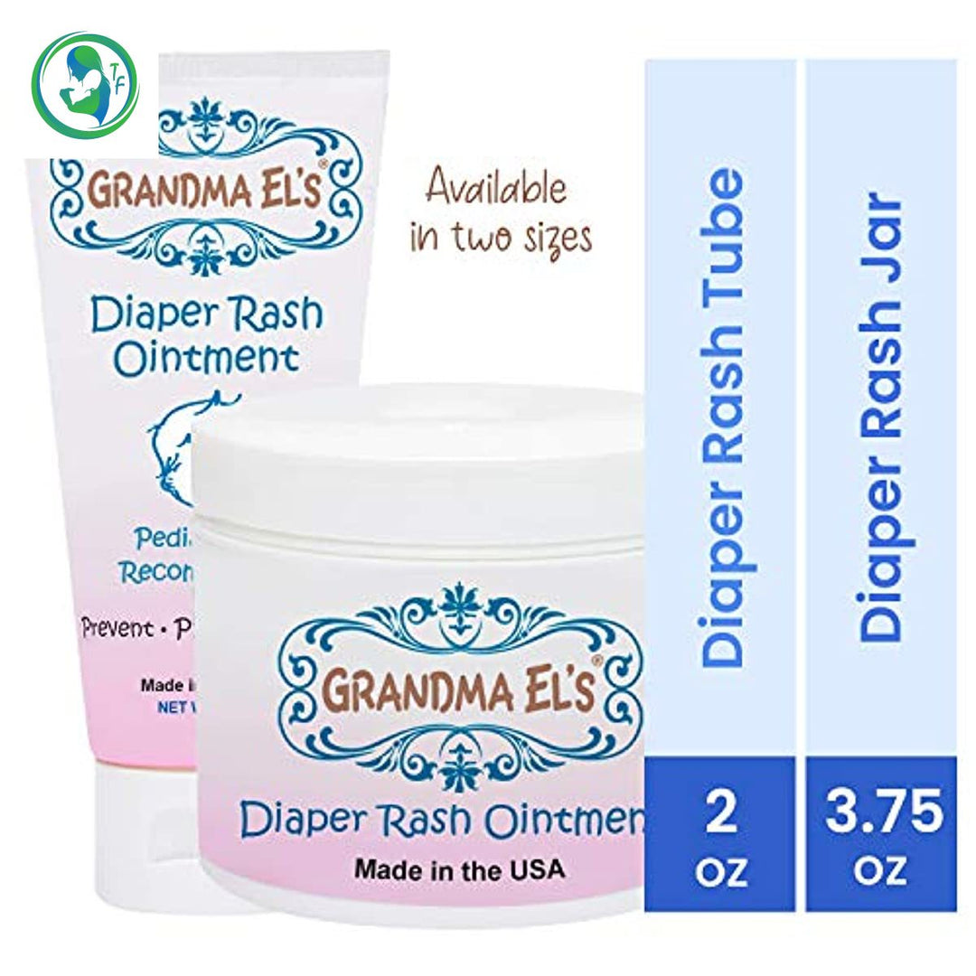 Grandma El's Diaper Rash Remedy and Prevention Baby Ointment Jar, 3.75 oz.