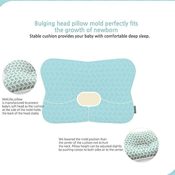 Baby  Pillow  Flat Head Syndrome Protection