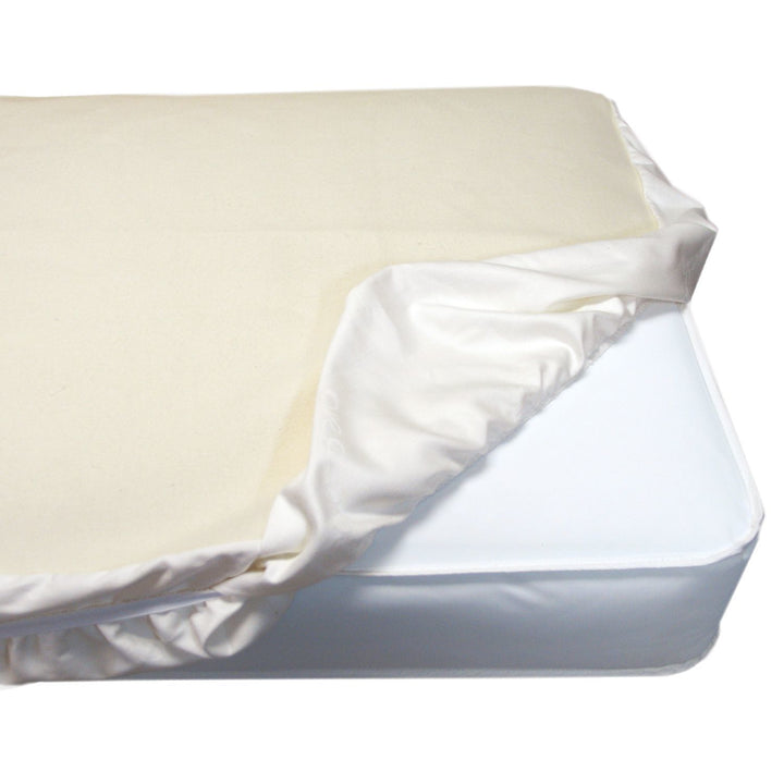 Naturepedic Organic  Waterproof Baby Crib Mattress Fitted Protector Pad