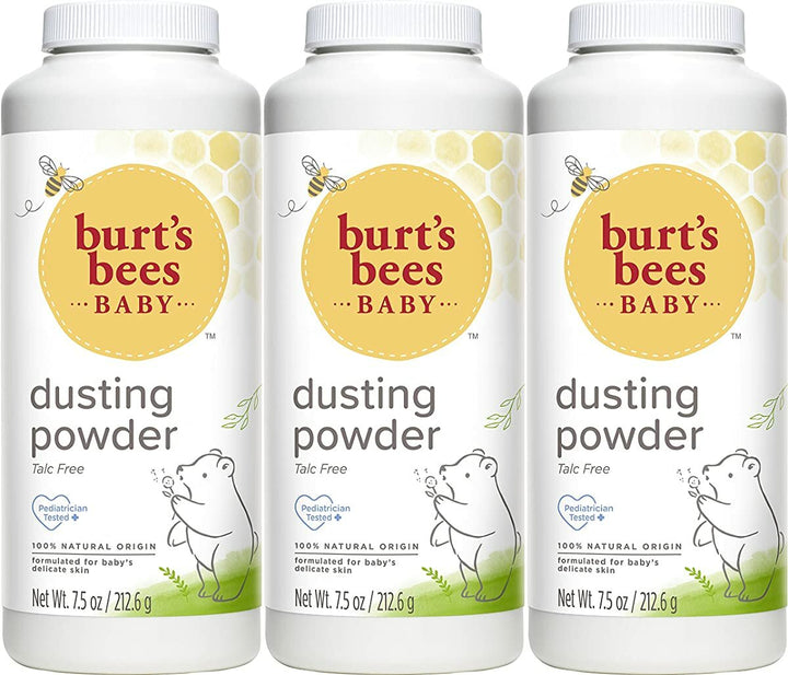 Burt's Bees Baby Powder+ Diaper Rash Cream+ Diaper Rash Ointment