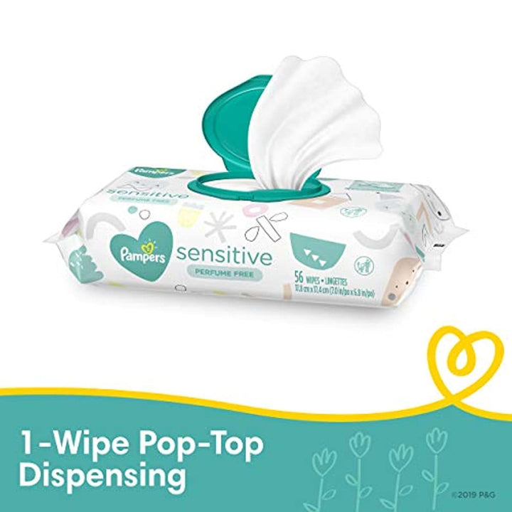 Pampers Sensitive Water Based Baby Diaper Wipes