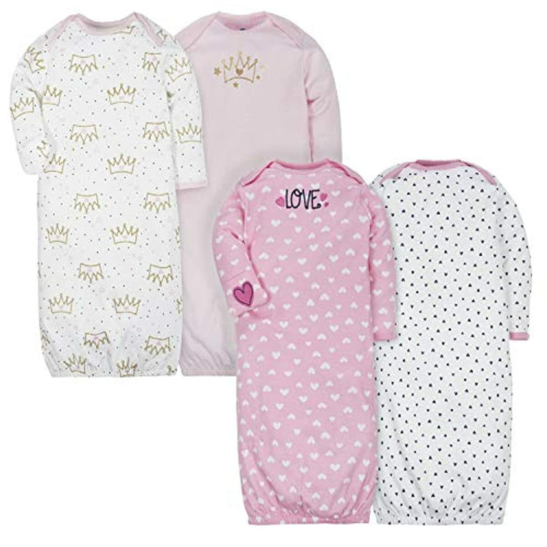 Gerber Baby 4-Pack Gown