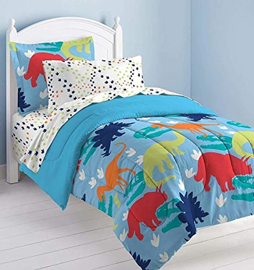 Dream Factory  Multicolor  Prints Bed Set