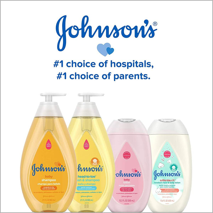 Johnson's Head-to-Toe - Baby & Newborn Wash & Shampoo