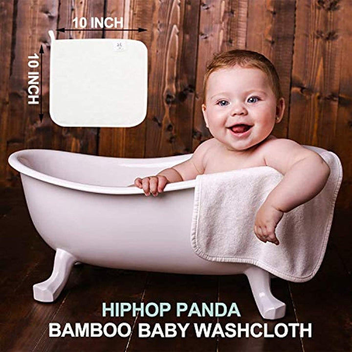 Baby Bamboo Washcloths Towel -6 Pack