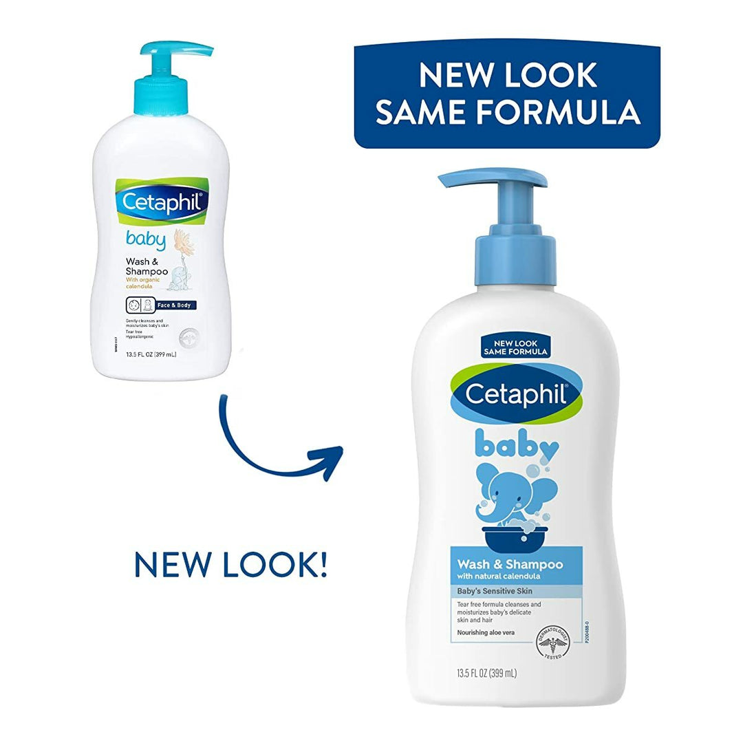 Cetaphil Baby Wash & Shampoo with Organic Calendula