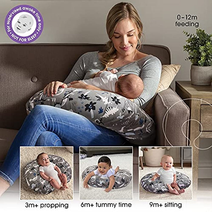 Nursing Pillow and Positioner Breastfeeding, Bottle Feeding Support