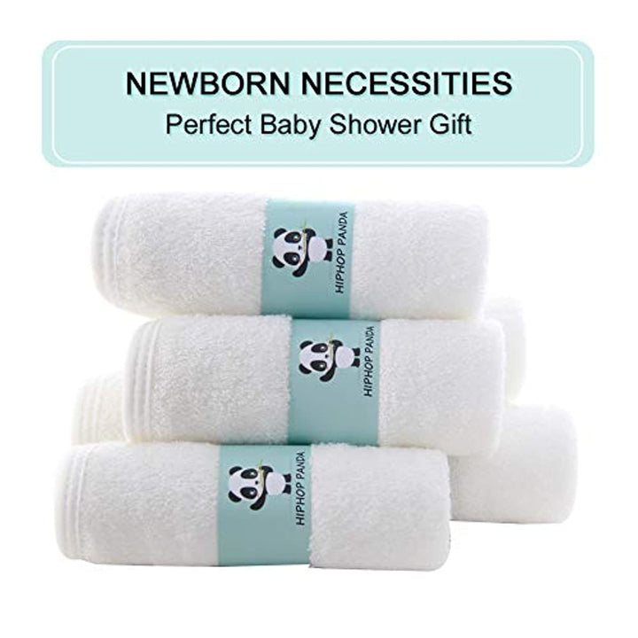 Baby Bamboo Washcloths Towel -6 Pack