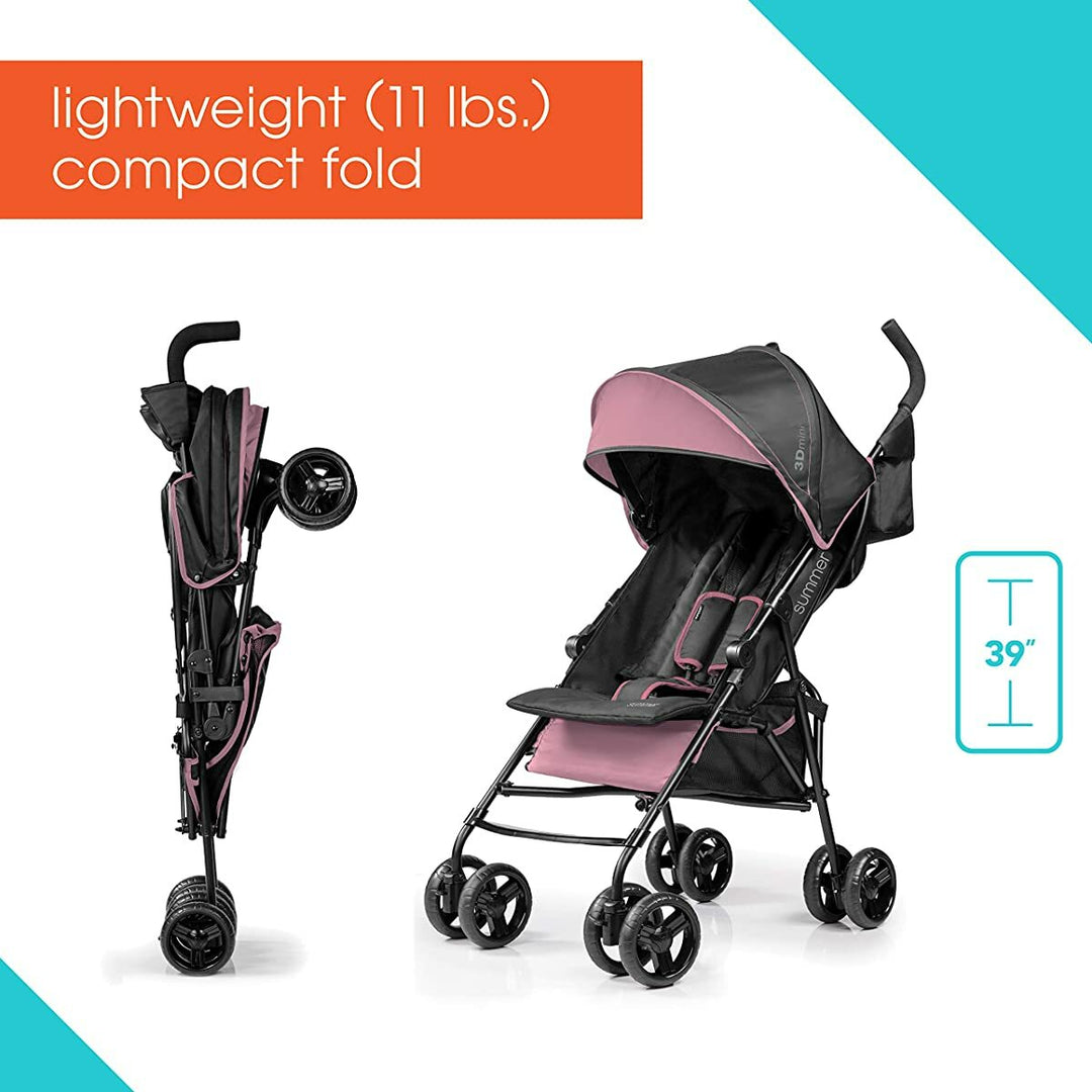 Lightweight Stroller with Compact Fold