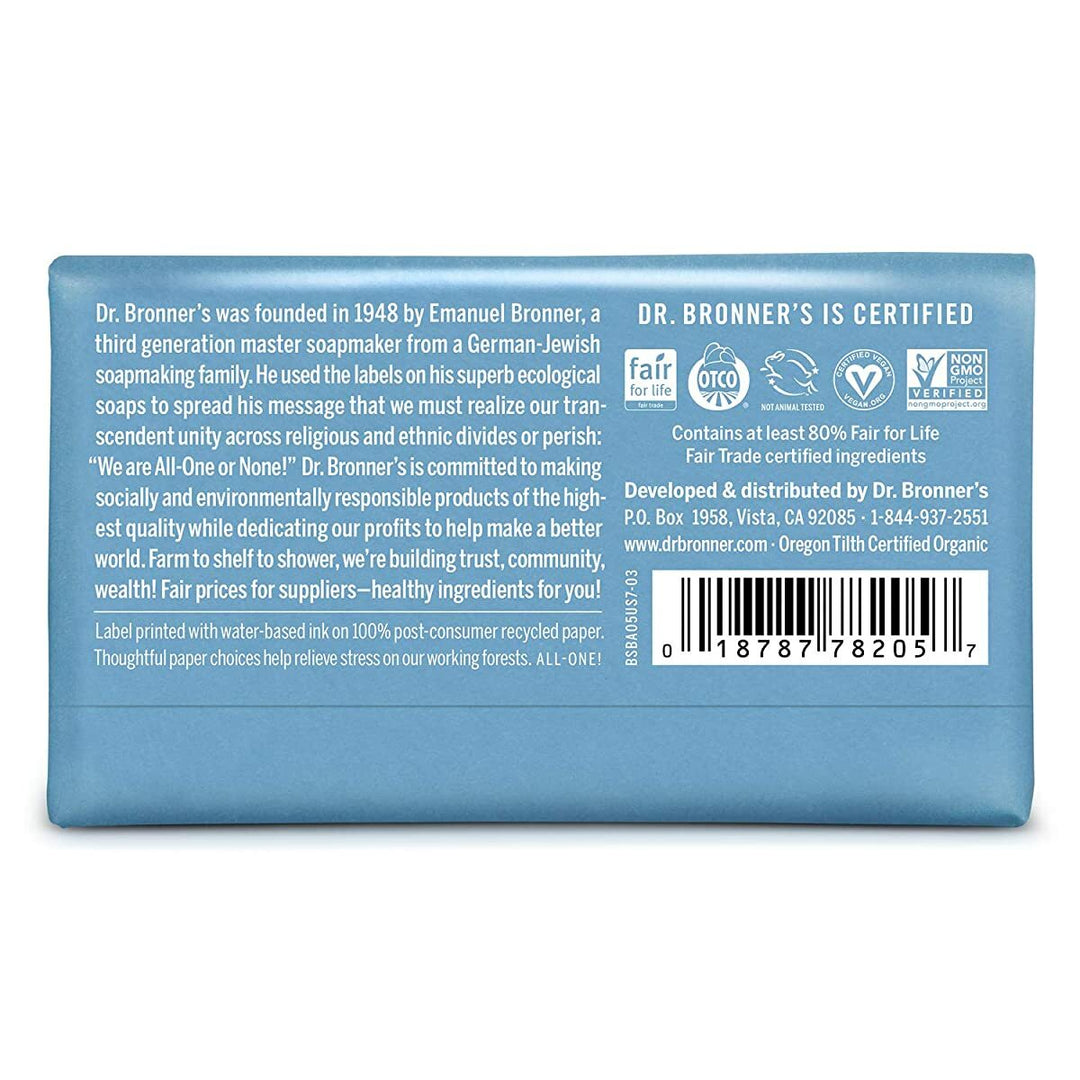 Dr. Bronner’s - Pure-Castile Baby  Bar Soap -Made with Organic Oils