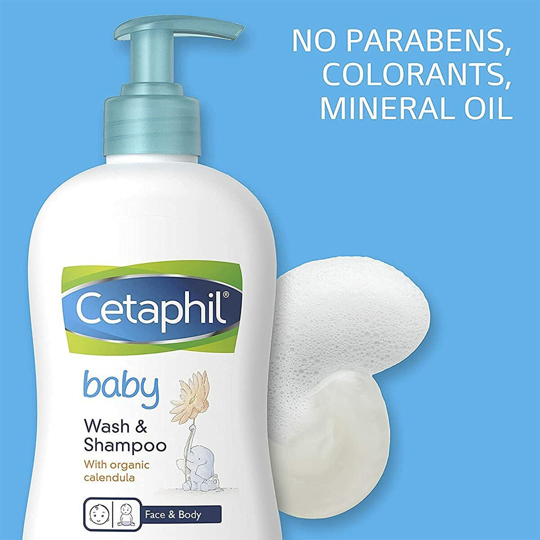 Cetaphil Baby Wash & Shampoo with Organic Calendula