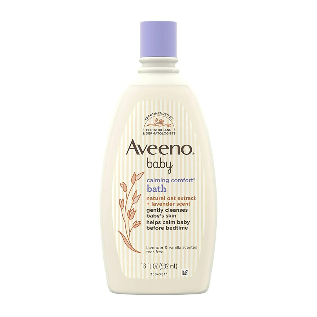 Aveeno Baby Calming Comfort Bath with Relaxing Lavender & Vanilla Scents