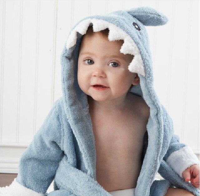 Baby Bathrobe Animal Sleepwear