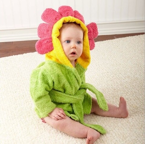 Baby Bathrobe Animal Sleepwear