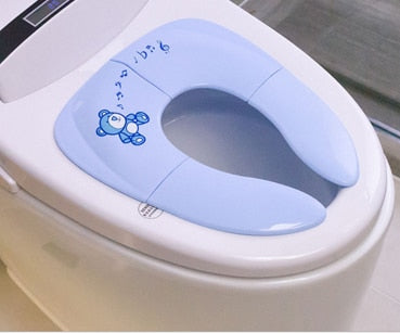 Baby Travel Folding Potty Seat toddler portable Toilet Training seat children urinal cushion children pot chair pad /mat