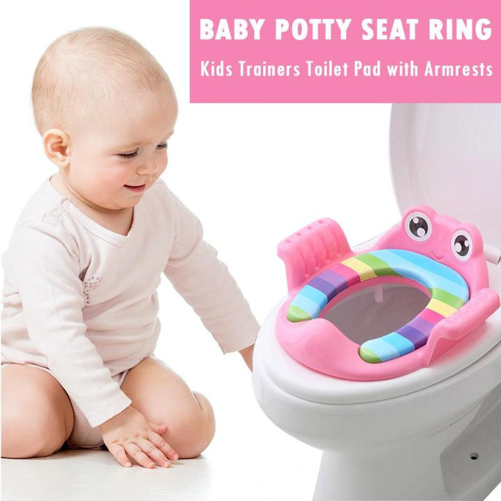 Baby Toilet Seat With Armrest