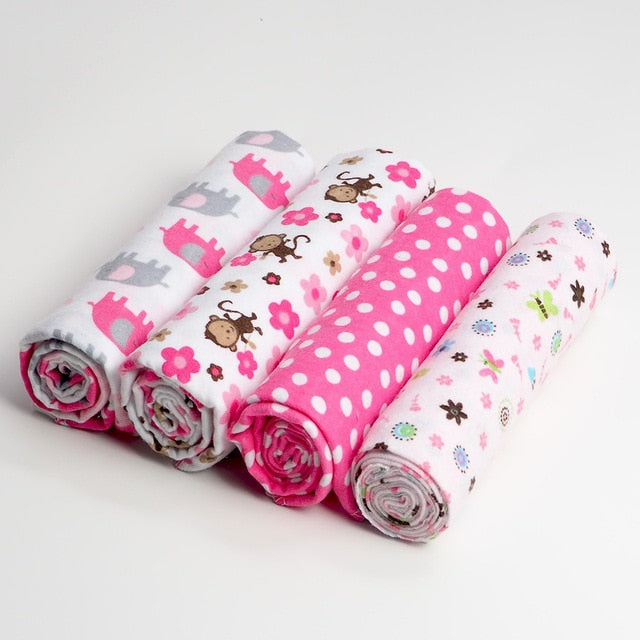 Cotton Flannel Baby Blankets