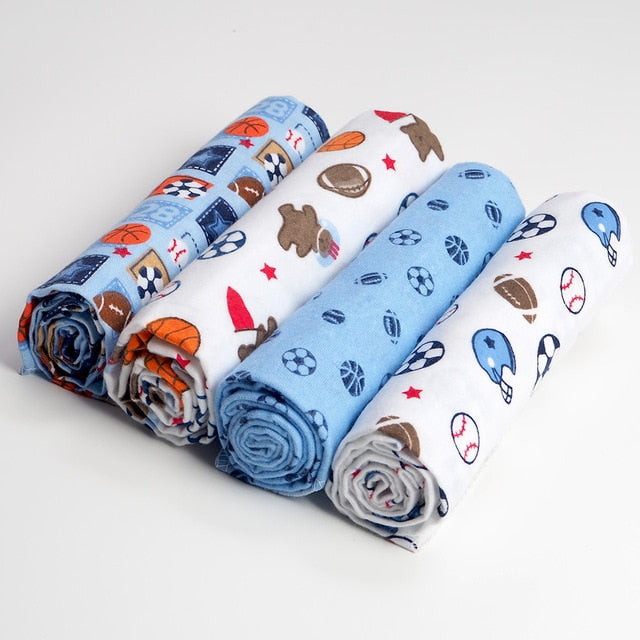 Cotton Flannel Baby Blankets