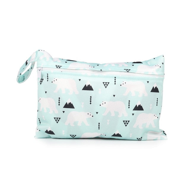 Cartoon Printed Diaper Bags