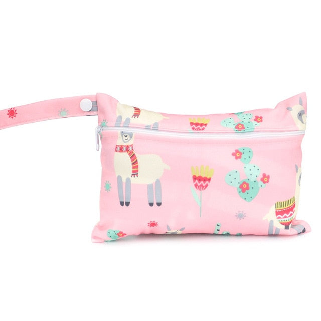 Cartoon Printed Diaper Bags