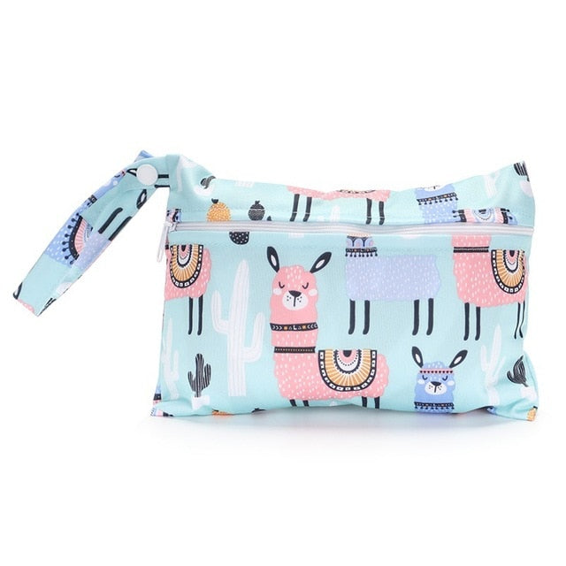 Cartoon Printed Diaper Bags