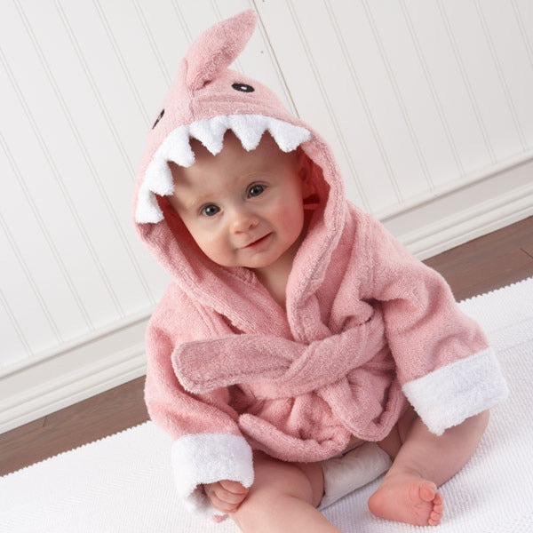 Animal Hooded Baby Bath Robe