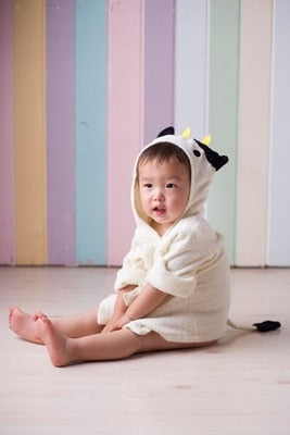 Animal Hooded Baby Bath Robe