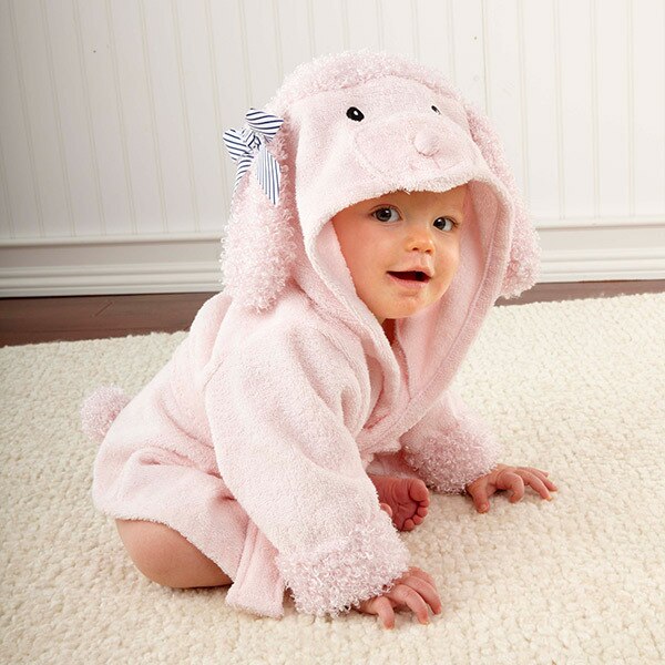 Animal Hooded Baby Bath Robe