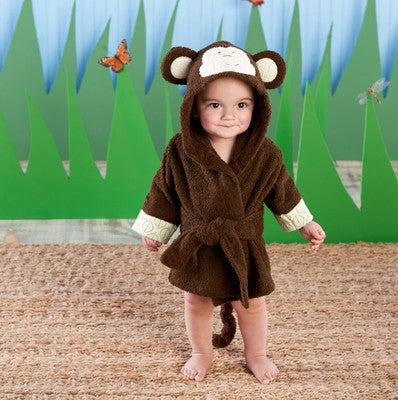 Animal Hooded Baby Bath Robe